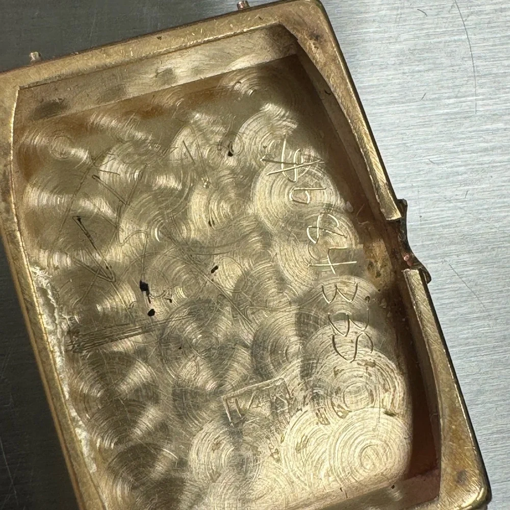 Longines 14K Gold Rectangular Watch - Picture 10 of 16